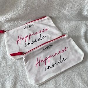 Set of 2 Lancôme cosmetic bags